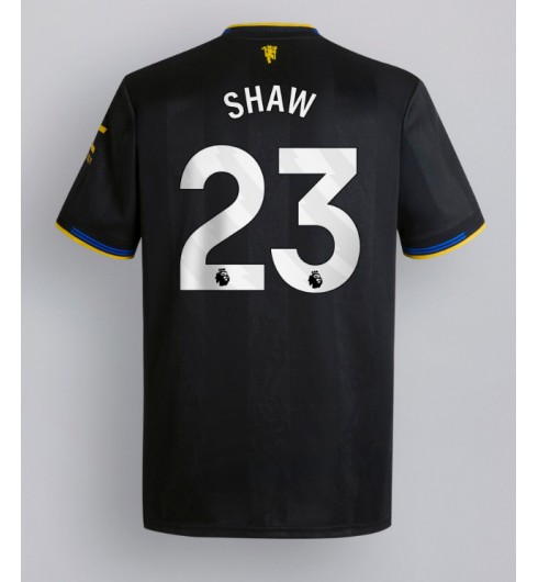 Manchester United Luke Shaw #23 Alternativní Dres 2025-26 Krátký Rukáv Manchester United Luke Shaw #23 Alternativní Dres 2025-26 Krátký Rukáv